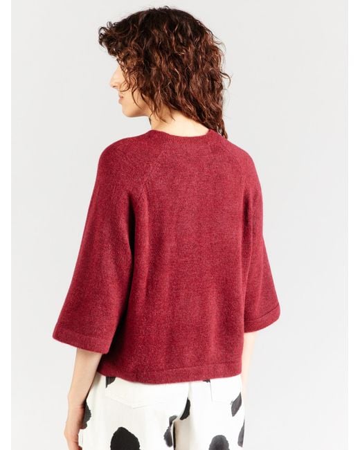 Vero Moda Red Pullover Vmlefile