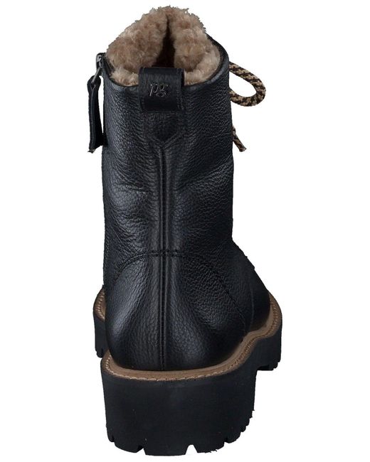 Paul Green Black Schnürstiefelette