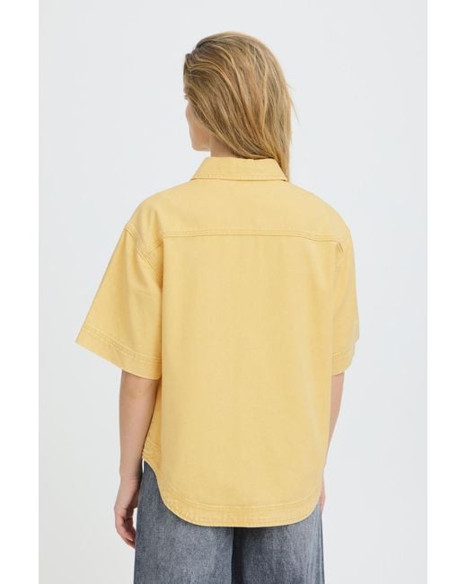 Pulz Yellow Bluse Vimarcella