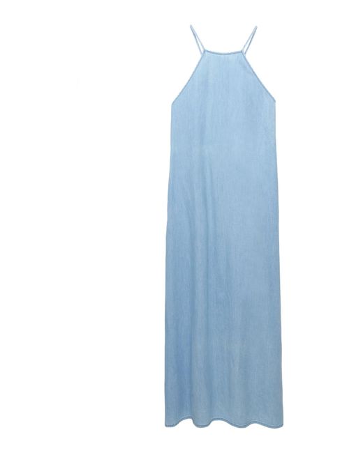 Pull&Bear Blue Kleid