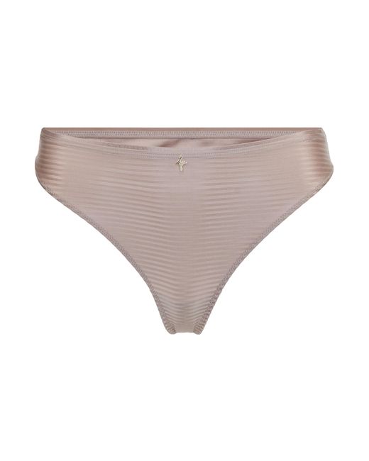 Joop! Gray String Glamour Thong