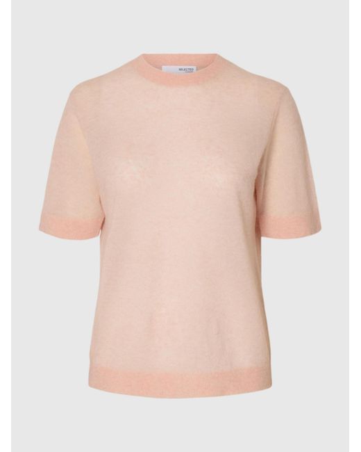 SELECTED Pink Pullover