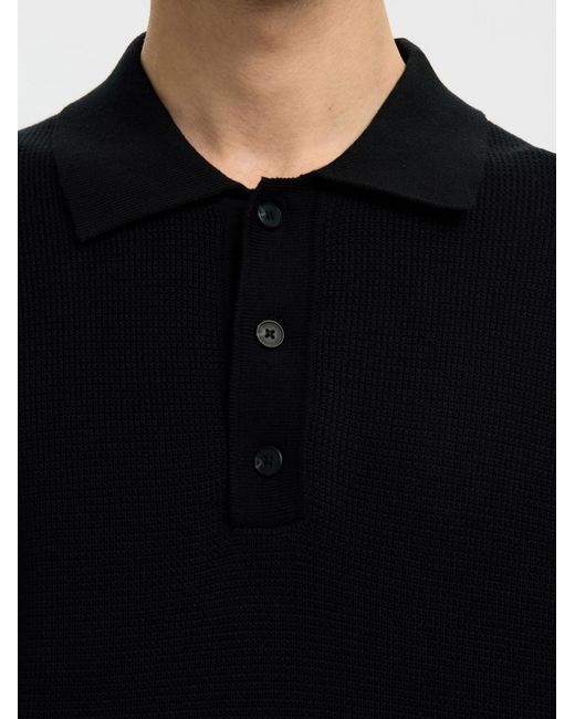 SELECTED Pullover in Black für Herren