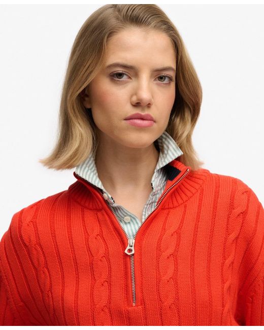 Superdry & Co Red Pullover