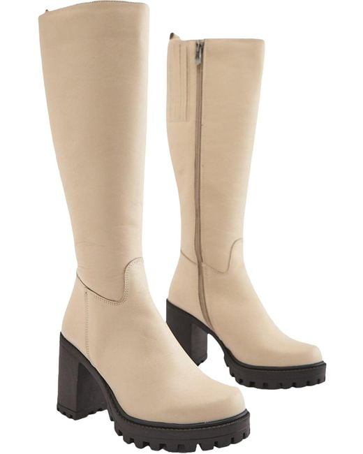 Limoya White Boots Ella