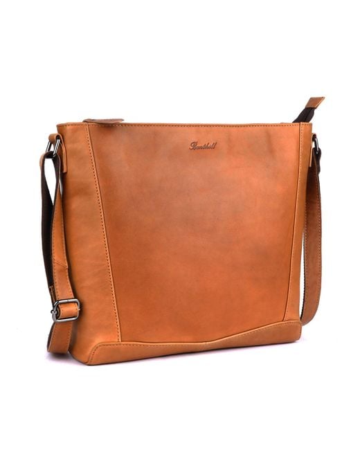 Benthill Brown Schultertasche