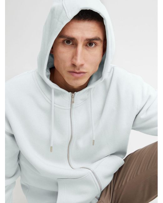 Solid Sweatjacke Lenz in Blue für Herren