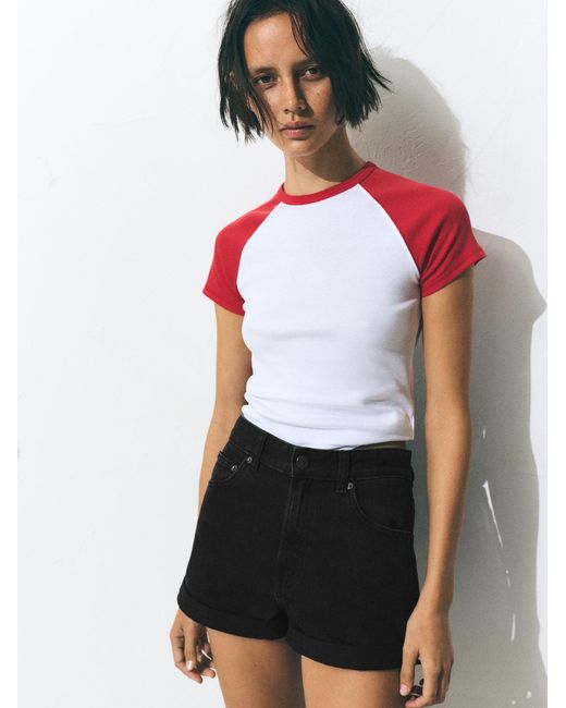 Pull&Bear Black Shorts