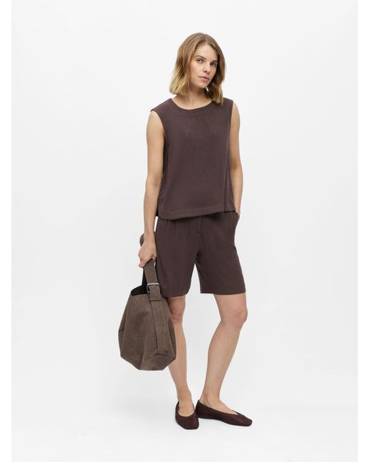 Object Brown Bluse Objsanne