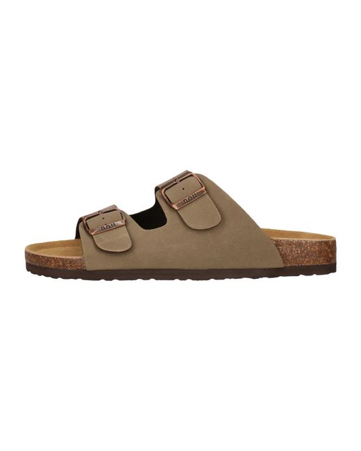 Nous Pantolette in Brown für Herren