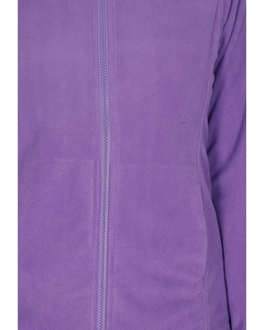 nascita Purple Fleecejacke