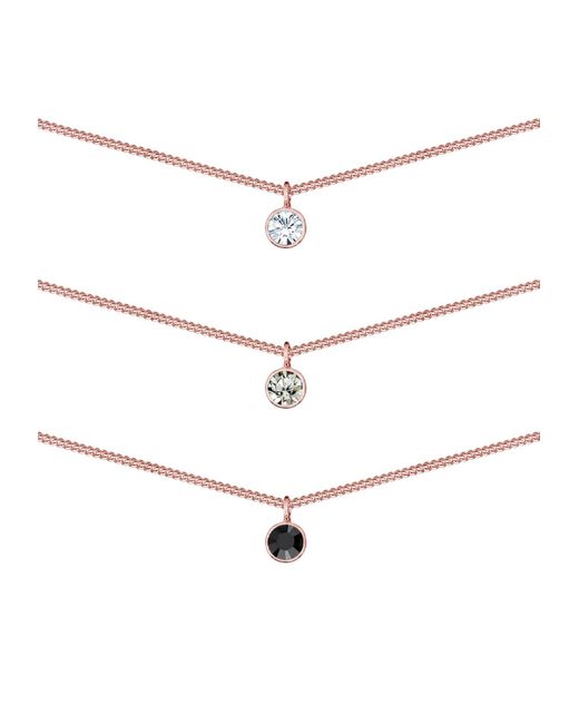 Elli Jewelry White Choker Layer