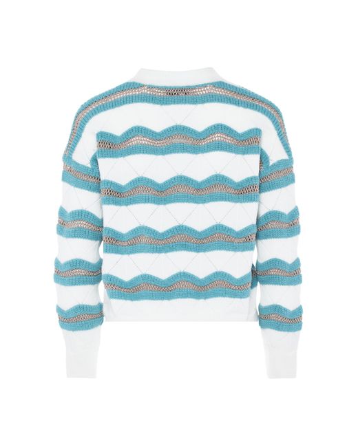 SIDONA Blue Pullover