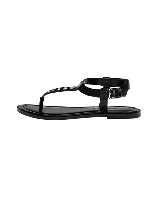 Pull&Bear Black Zehentrenner