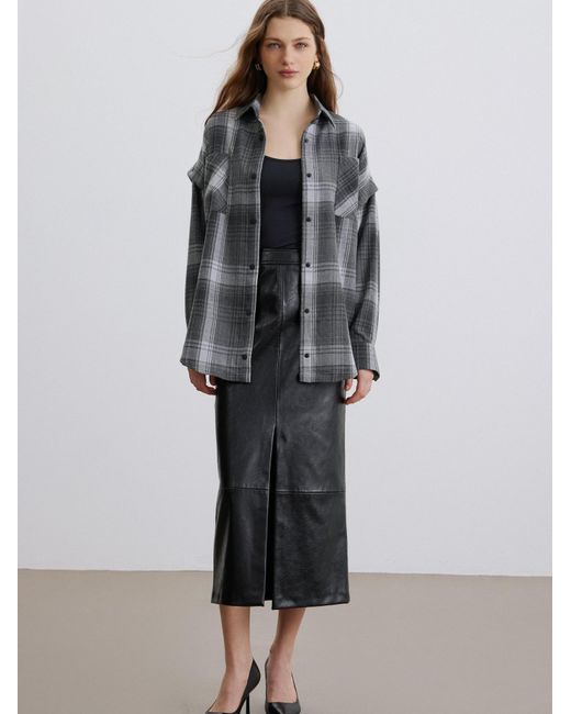 ESTRO Gray Bluse 05124