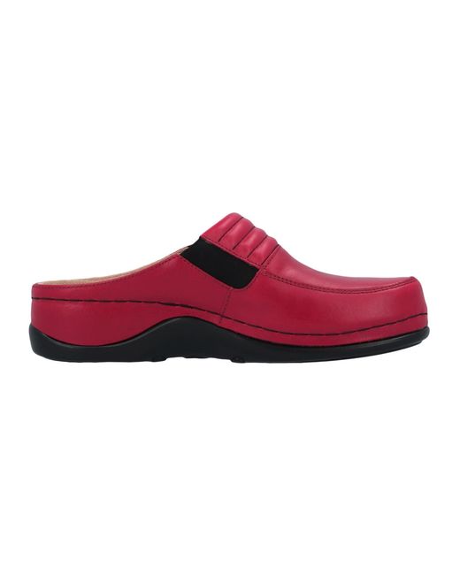Berkemann Red Clogs Victoria