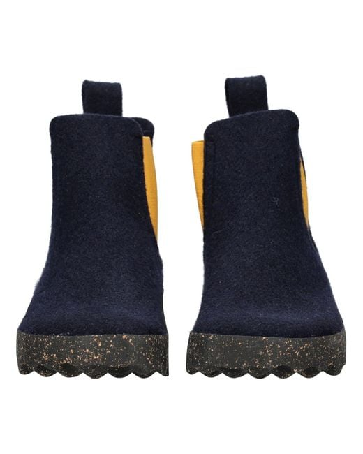 ASPORTUGUESAS Blue Chelsea Boots