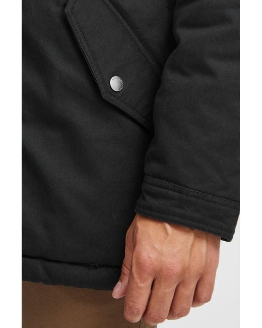 Solid Winterparka Darnell in Black für Herren