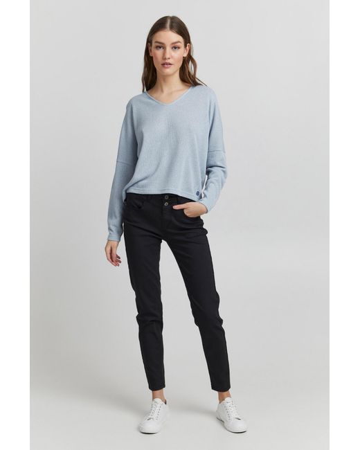 Oxmo Blue Pullover Katla