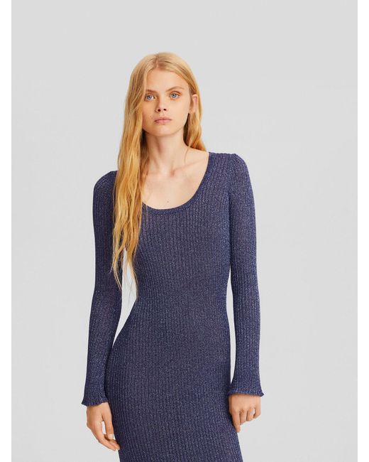 Bershka Blue Kleid
