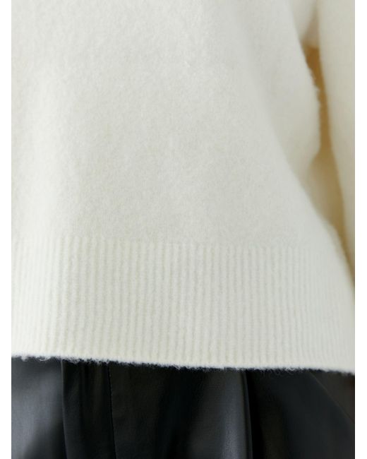 Ouí White Pullover