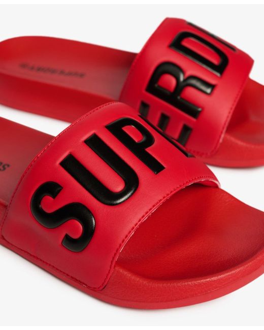 Superdry & Co Pantolette in Red für Herren
