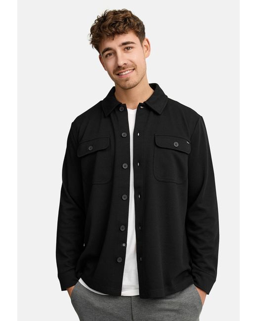INDICODE Hemd Nello in Black für Herren