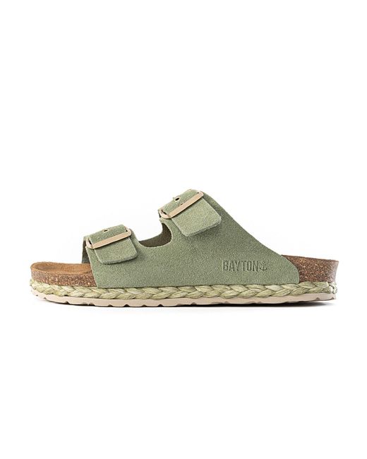 Bayton Green Pantolette 'Atlas'