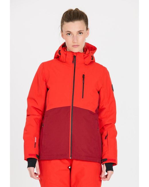 Whistles Red Skijacke Drizzle