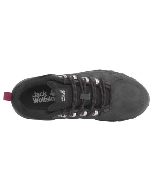Jack Wolfskin Black Halbschuh Refugio
