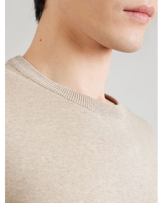 S.oliver Pullover in Natural für Herren