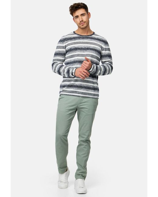 INDICODE Pullover Manfred in Gray für Herren