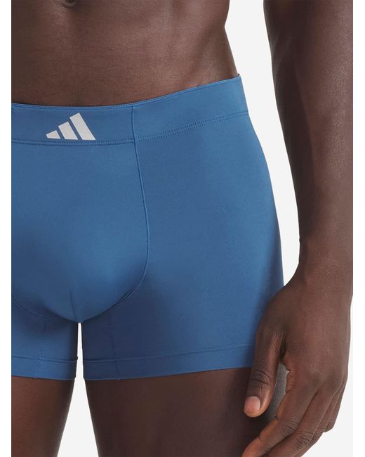 Adidas Boxer Active Micro Tech in Blue für Herren
