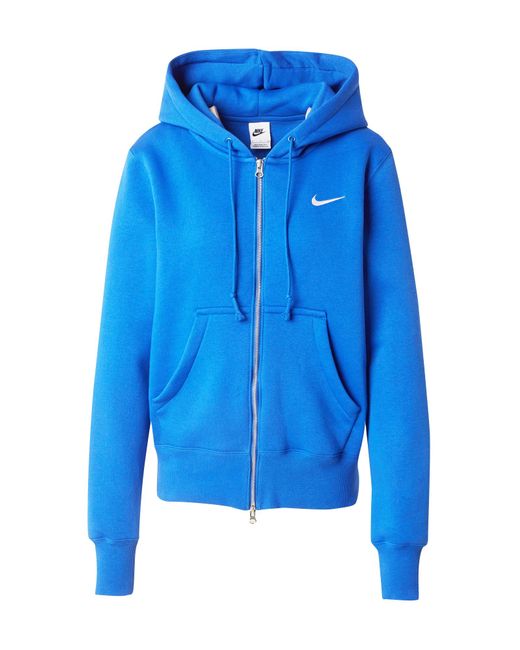 Nike Blue Sweatjacke 'Phnx Flc'