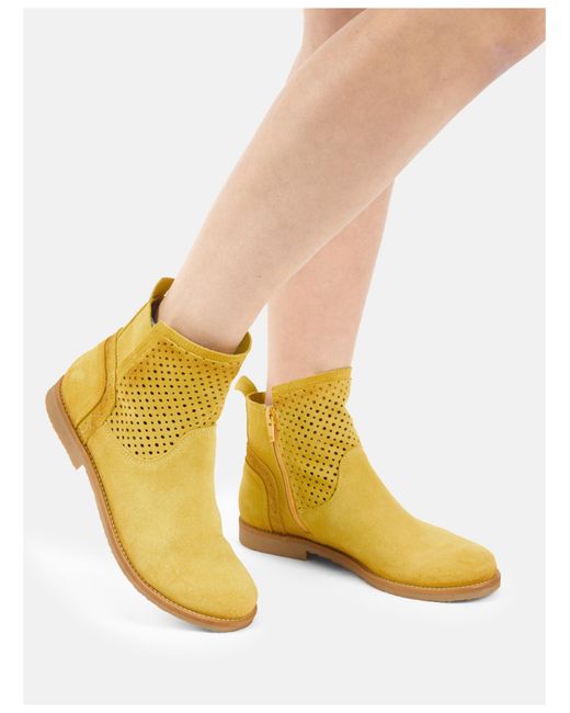 Felmini Natural Ankle Boots Clash E429