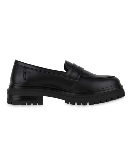VAN HILL Black Slipper