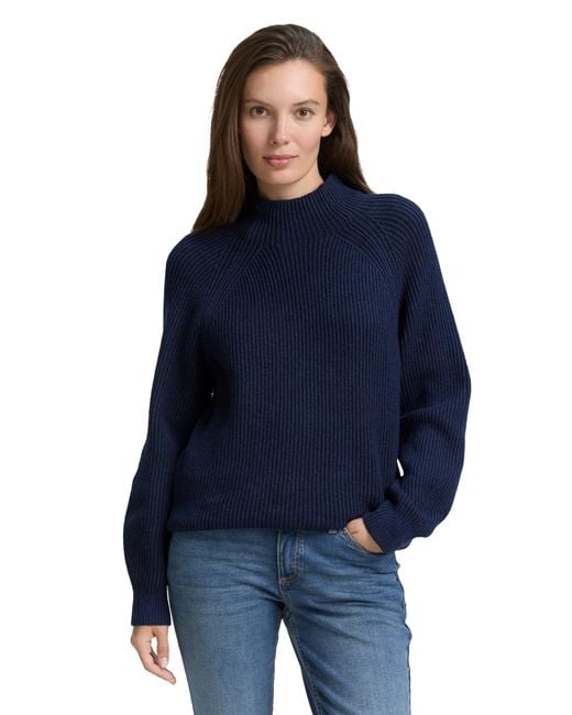 Tom Tailor Blue Pullover