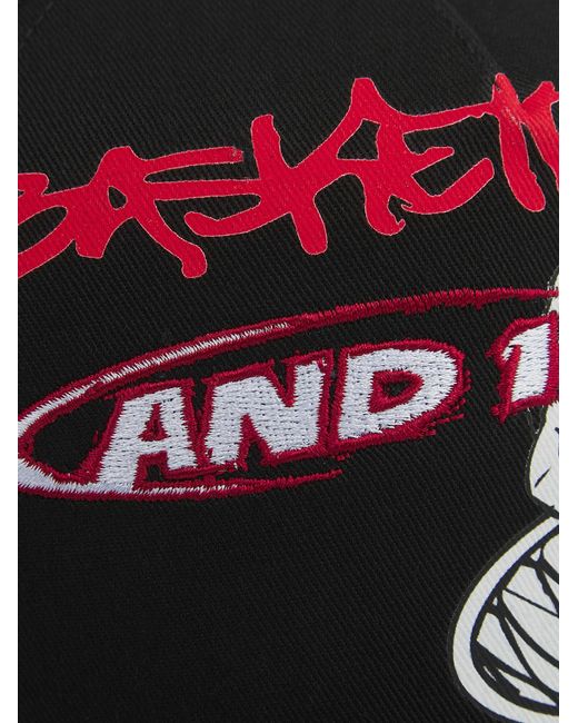 AND1 Black Kappe Dunk Graffiti