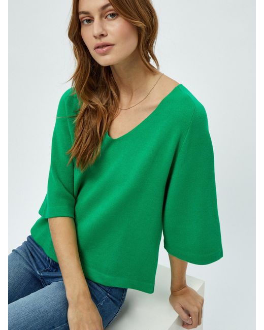 Peppercorn Green Pullover Rosalia