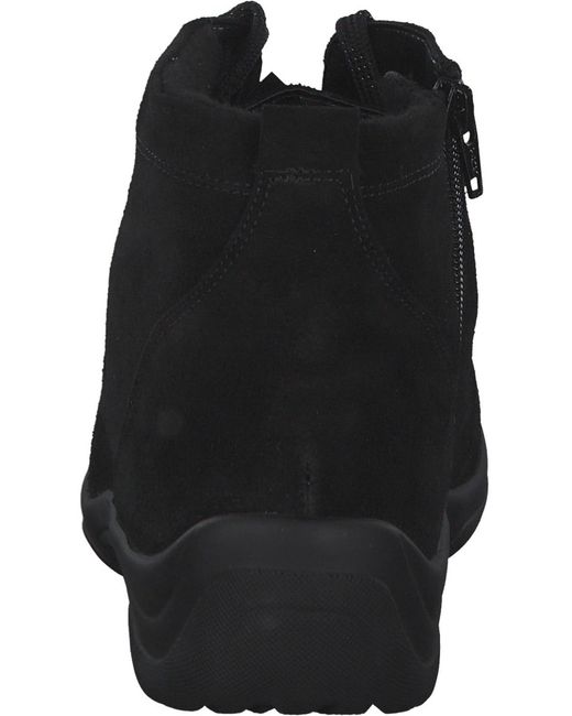 Waldläufer Black Schnürstiefelette Hesna