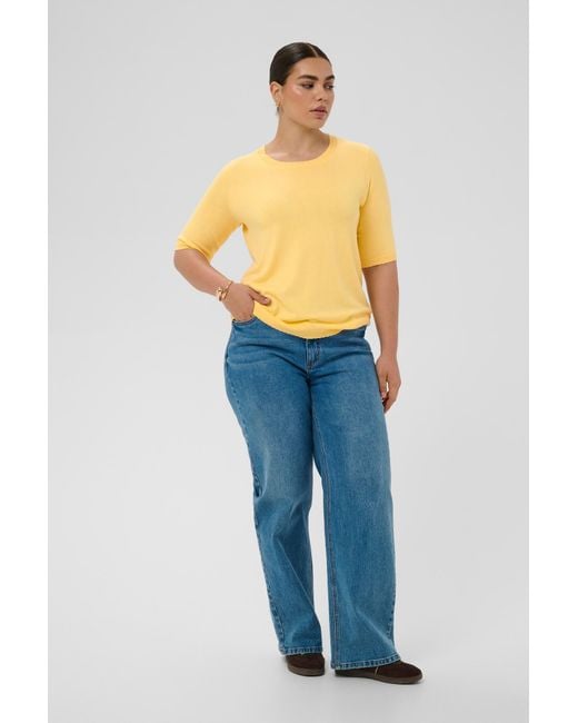 Kaffe Yellow Pulllover Kclizzy