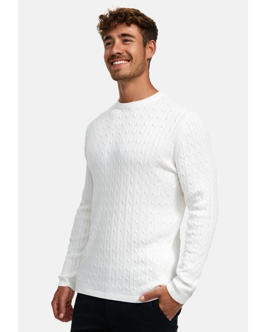 Kronstadt Pullover Cable in White für Herren