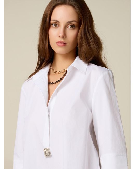 Oltre White Bluse