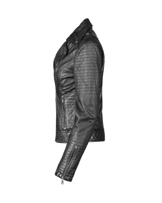 Apple Of Eden Black Lederjacke Aoe-132