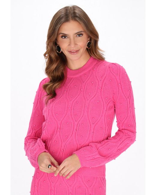 faina Pink Pullover