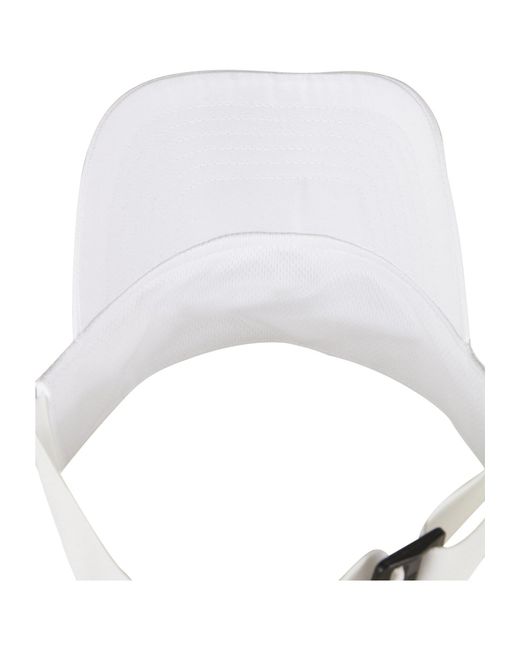 Flexfit White Cap Performance Visor