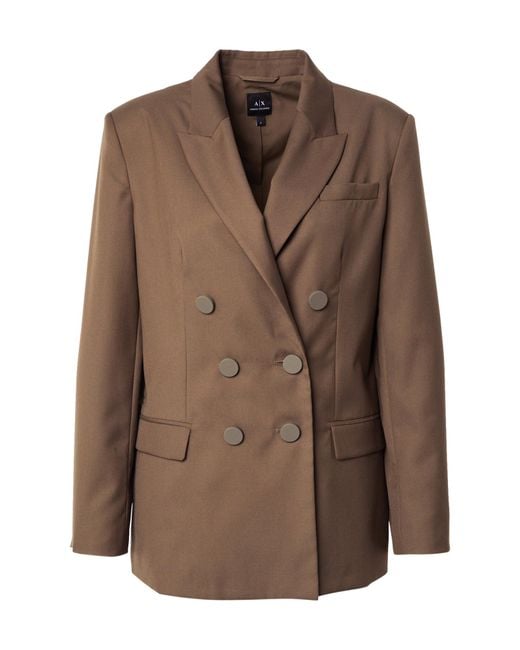 ARMANI EXCHANGE Brown Blazer