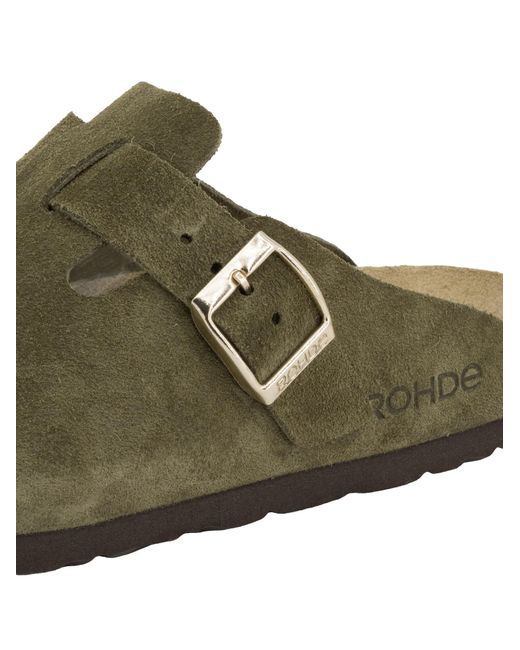 Rohde Green Clogs Alba