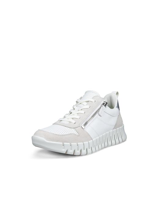 Ecco White Sneaker Gruuv