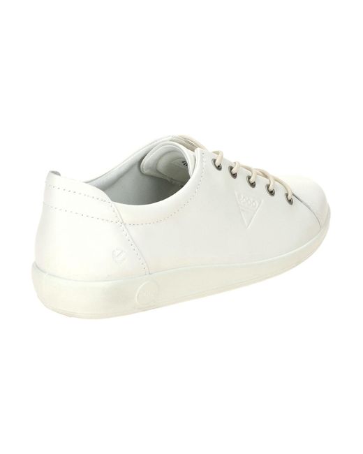 Ecco White Schnürschuh